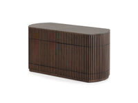 Transformer Round Sideboard - Panel Storage