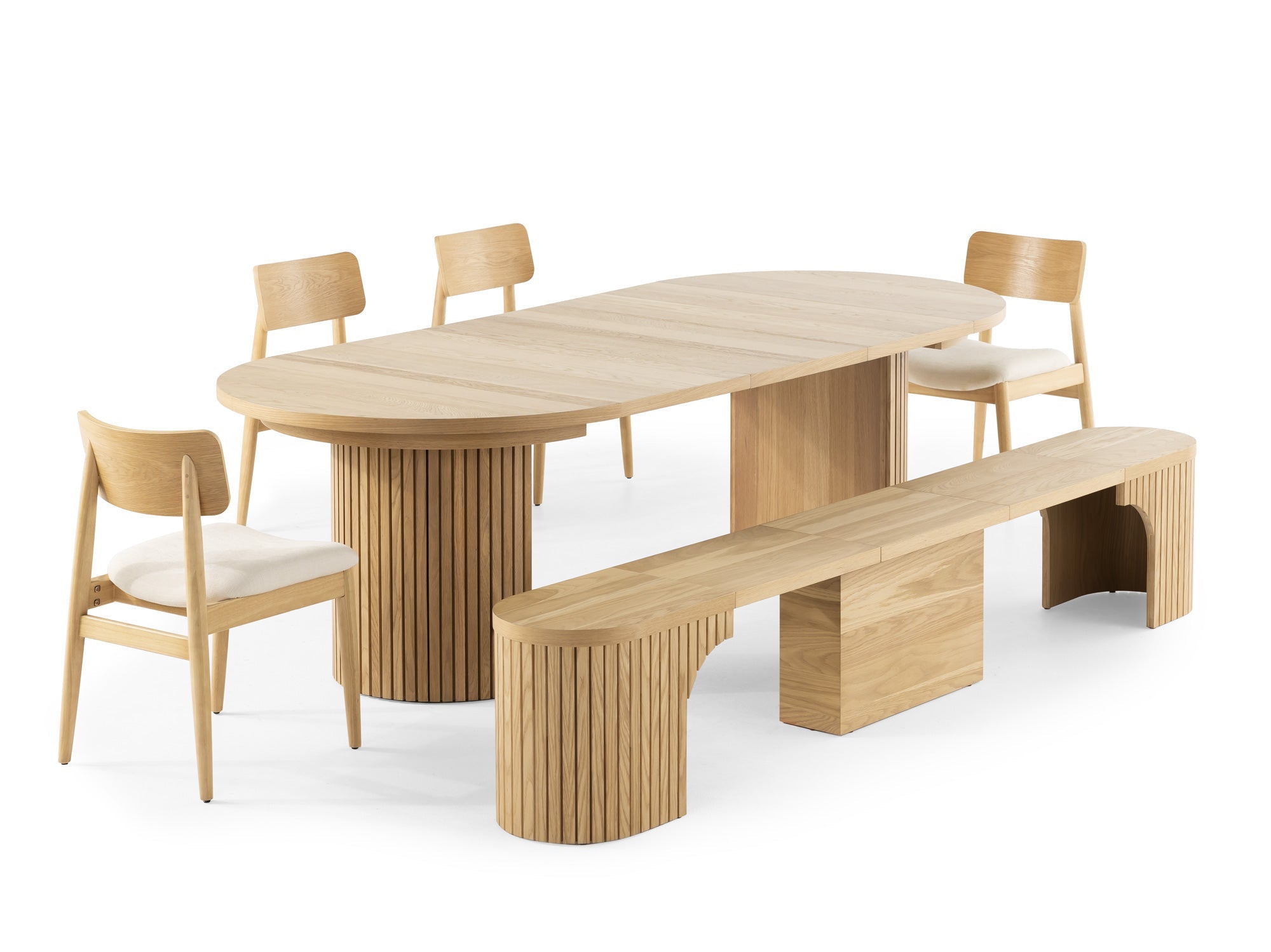 Extendable Dining Sets - Modular Round Dining Sets | TT ROW